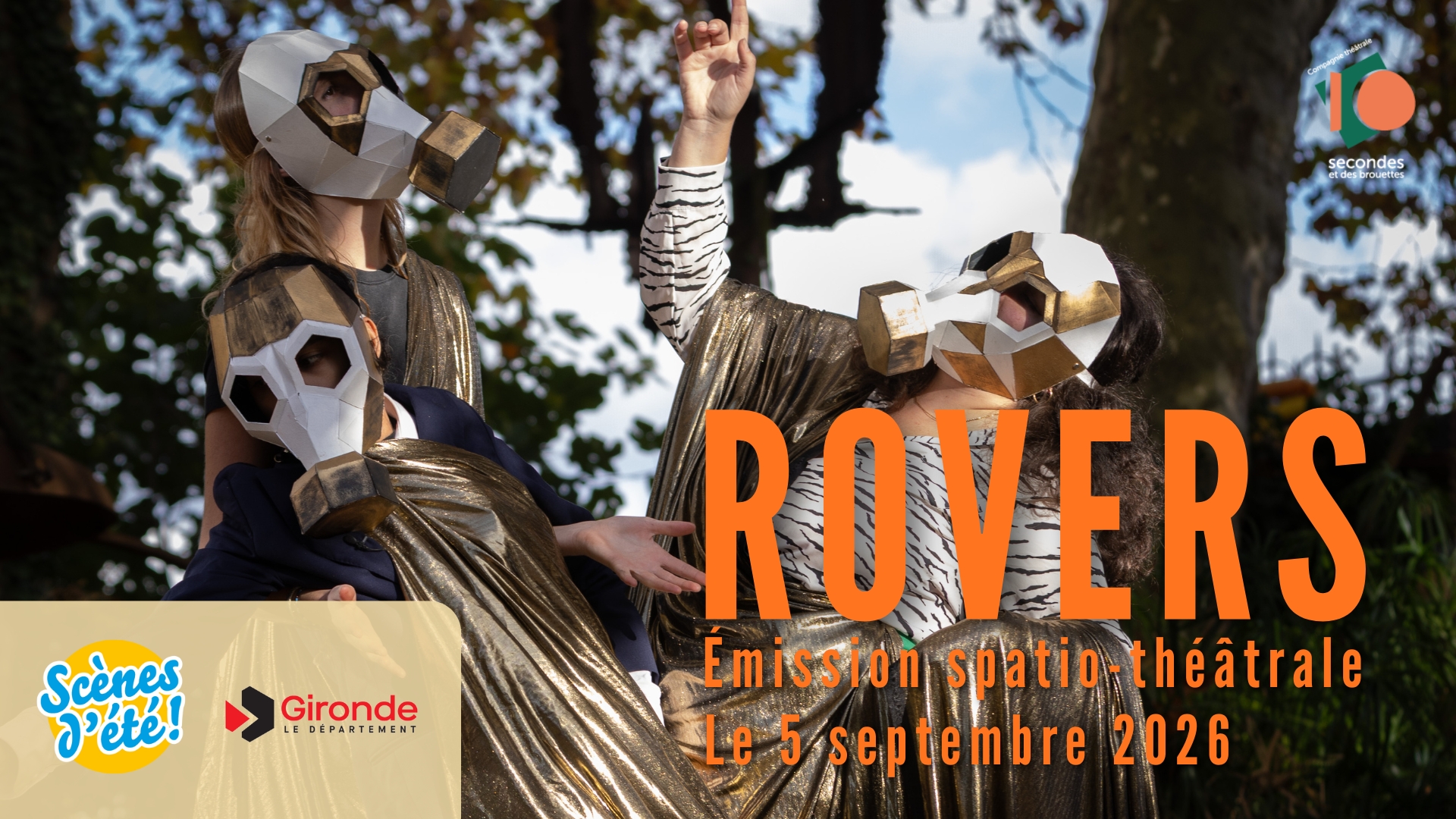 ROVERS, émission spatio-théâtrale – Festival Côté Jardin à Podensac (Copy)